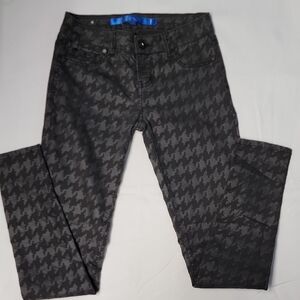 Sapphire Ink Gray And Black Peg Leg Slim Fit Pants Jeggings Size 1